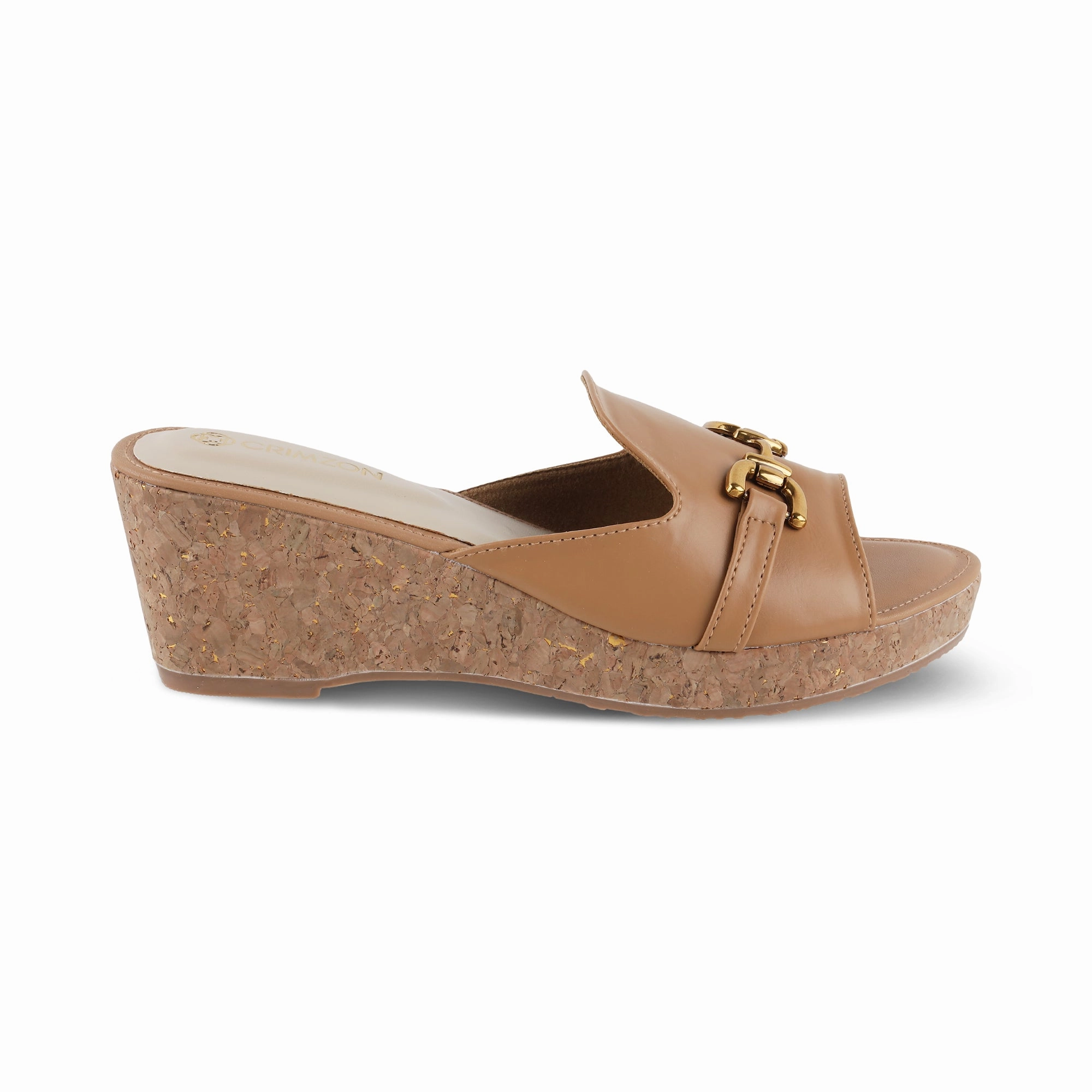 CLAIRE- BEIGE WEDGES flat sandals