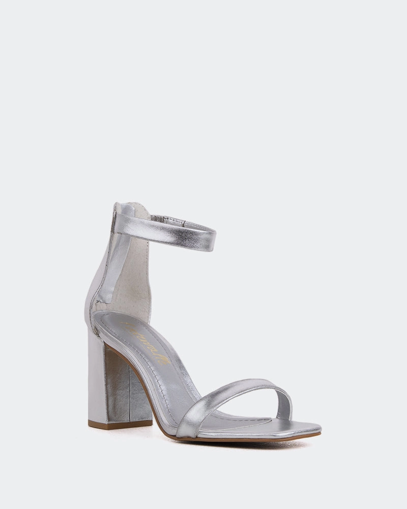 Clarita Silver Metal diabetic-friendly Comfortable Feel