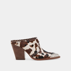JOLYN HEELS COCOA TAURUS CALF HAIR Summer