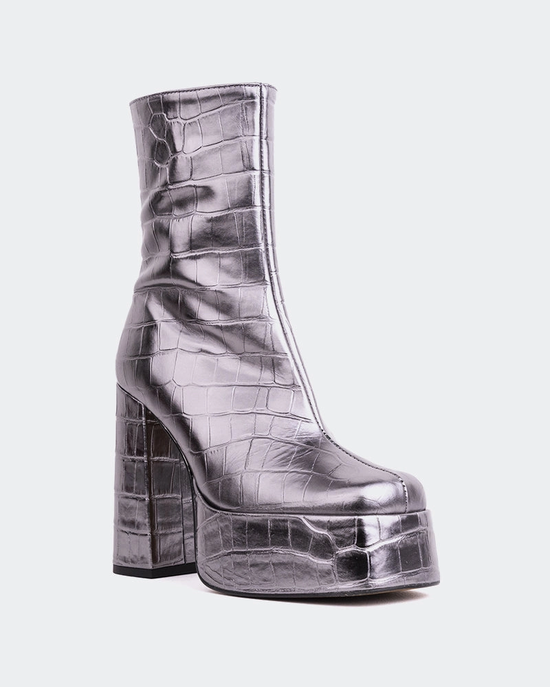 Minimalist Stable Support Rough Trail Hiker Cloud Pewter Croco