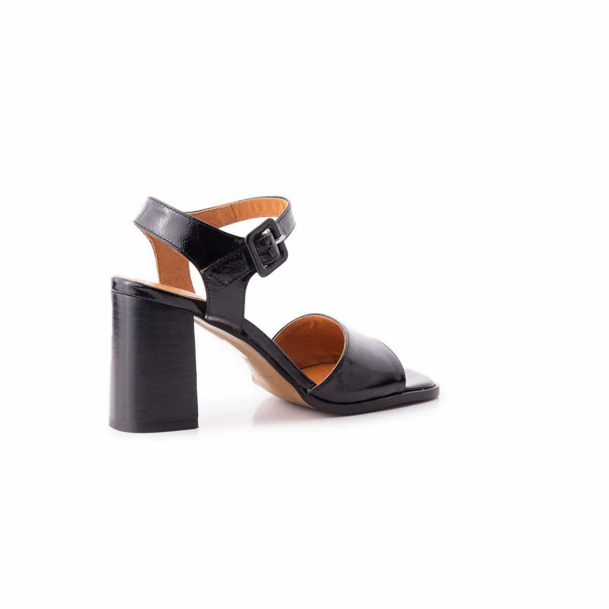 Coimbra Black Leather Ergonomic Contour Shape Pressure Relief Grooves