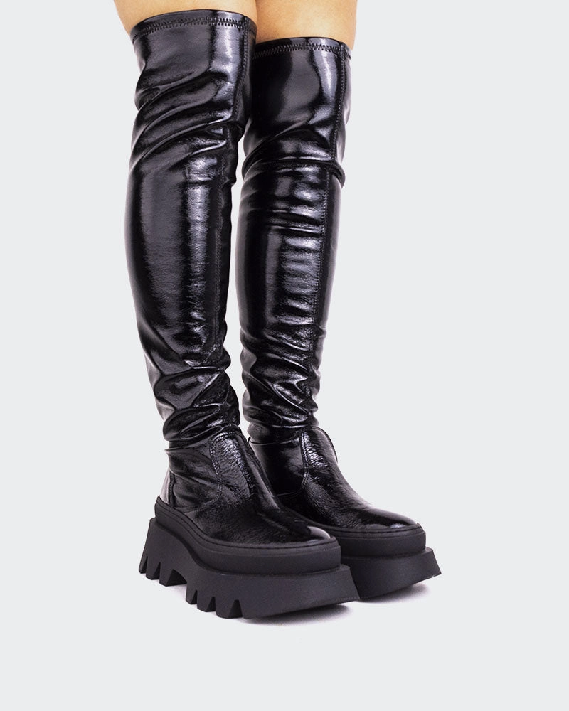 Durable Shell Cold Climate Moncton Black Naplack Stretch