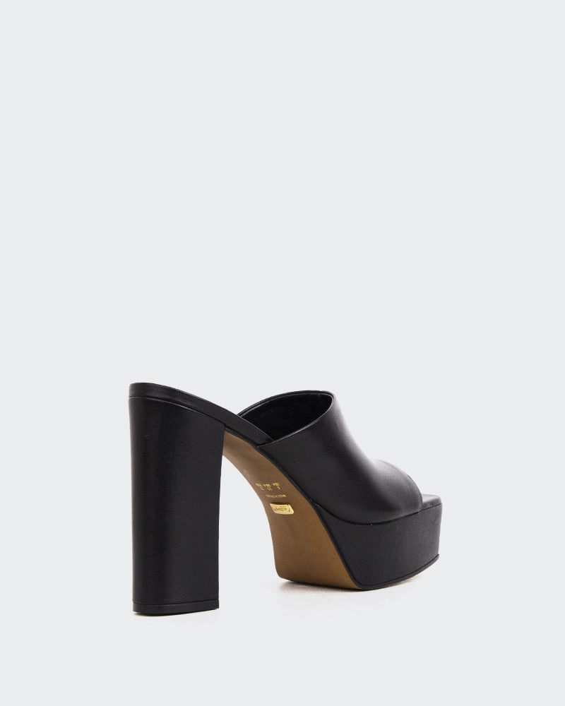 Leva Black Leather Natural Step