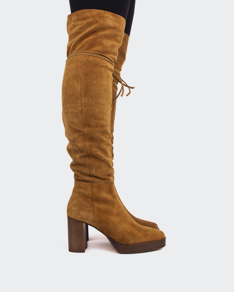 Veneto Cognac Suede Summer Friendly