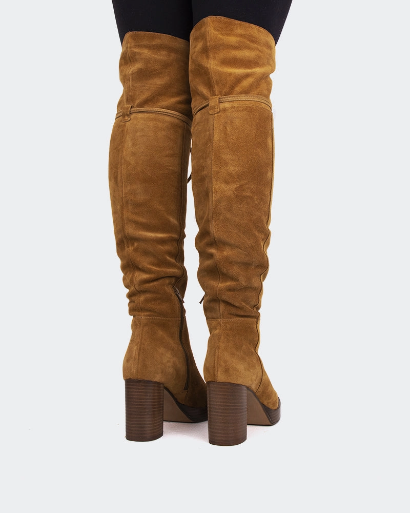 Veneto Cognac Suede Stylish Protection Outdoor Performance