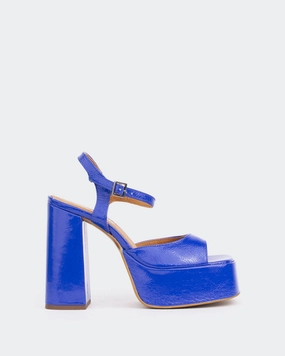 Times Blue Naplack/Nap.Bleu Stainless Steel Hardware