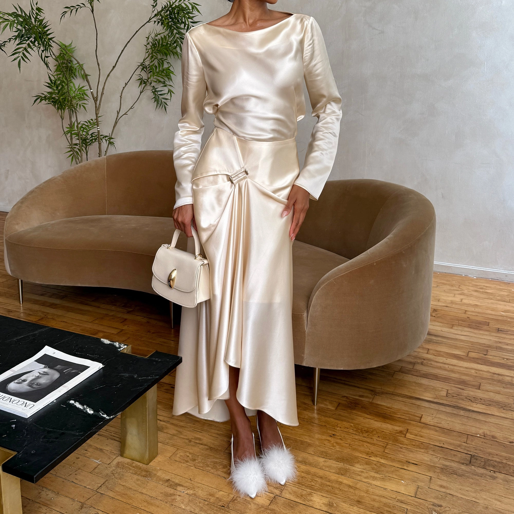 interesting KAMY HEELS TRUE WHITE SATIN