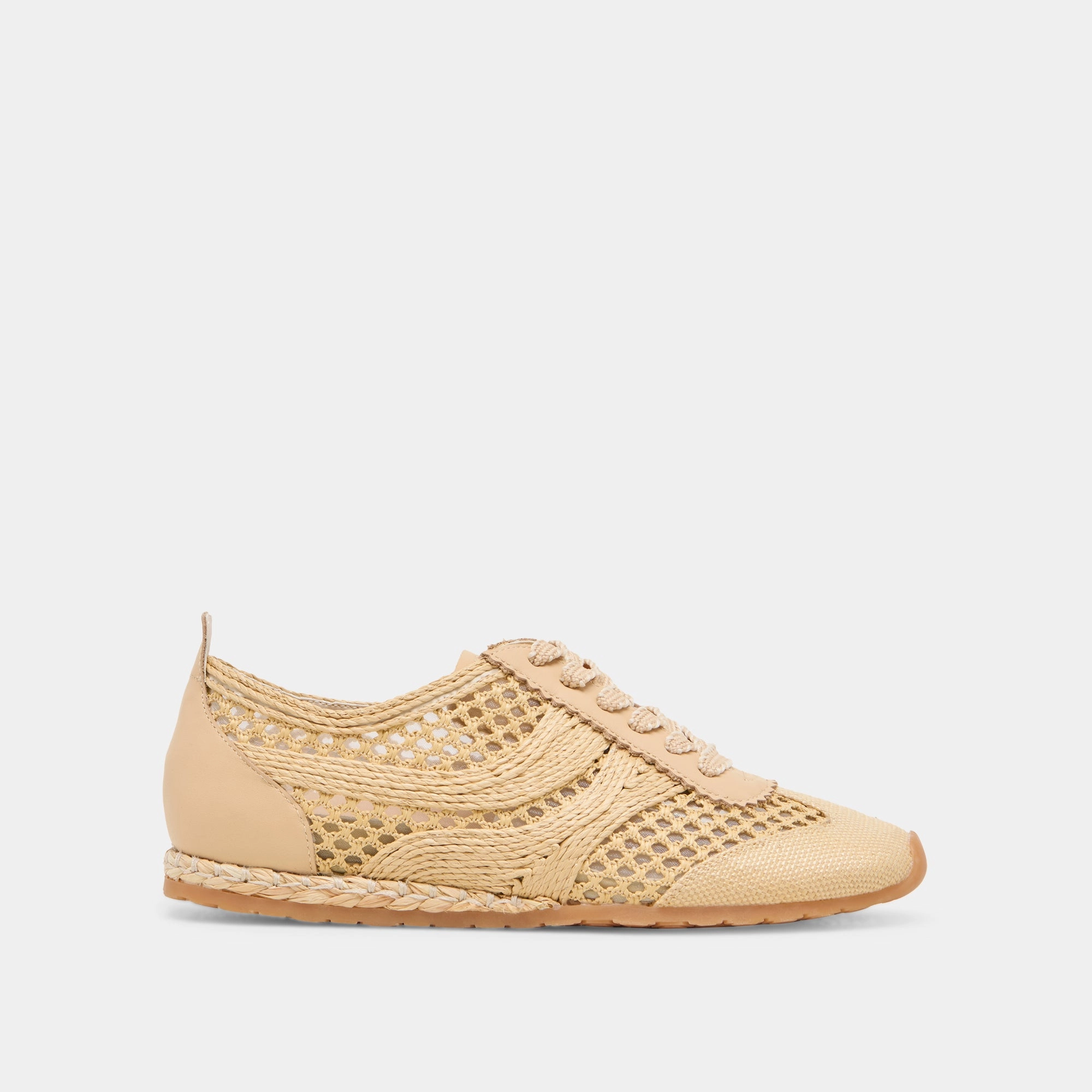 DREAM SNEAKERS LT NATURAL WOVEN RAFFIA thrilling casual wearers - specific functions