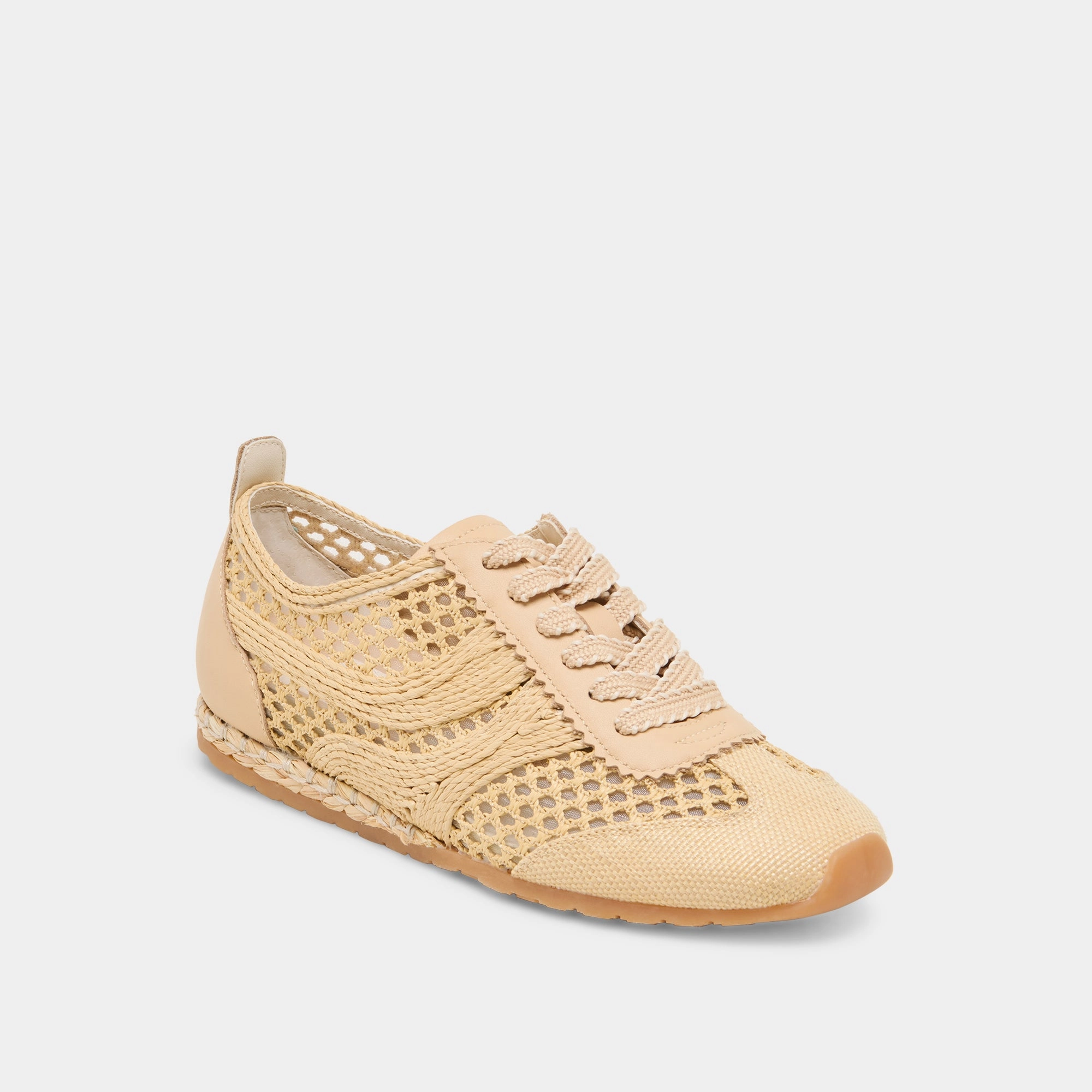 DREAM SNEAKERS LT NATURAL WOVEN RAFFIA Exclusive breathability Durable Sole