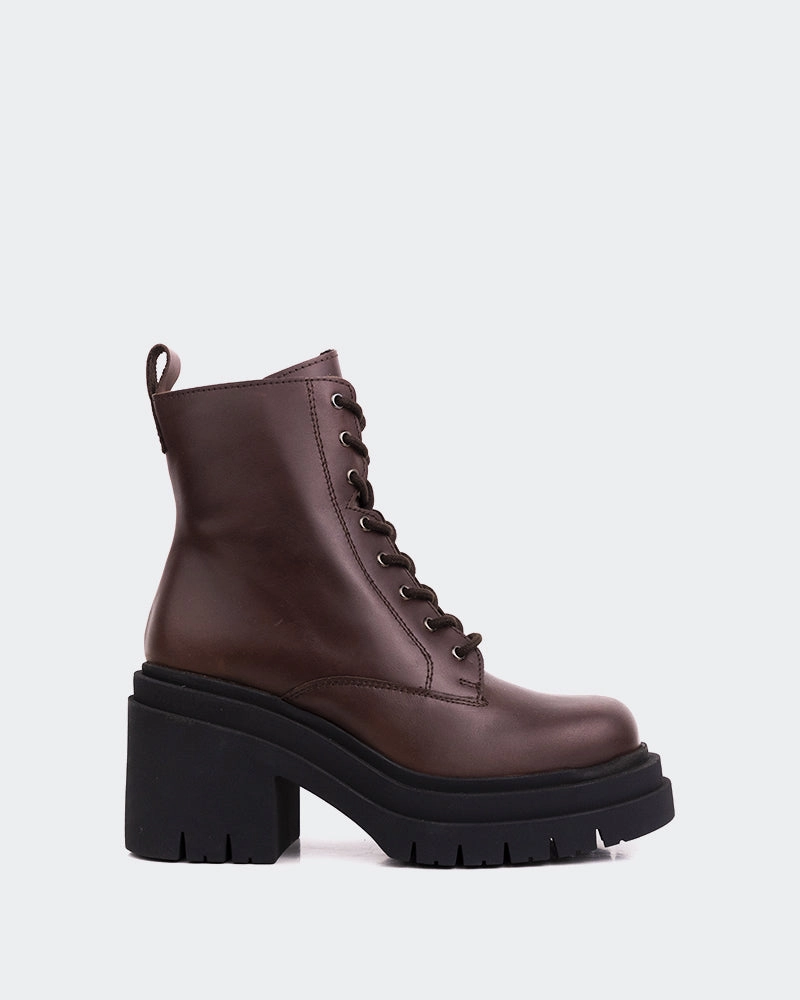 Cornwall Brown Leather High Traction Outdoor Trek Durable Shell Urban Commute