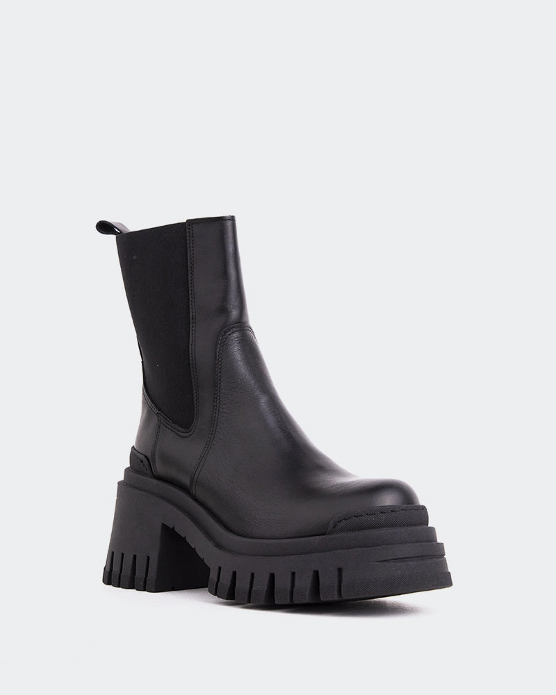 Rugged Walk Moose Black Leather