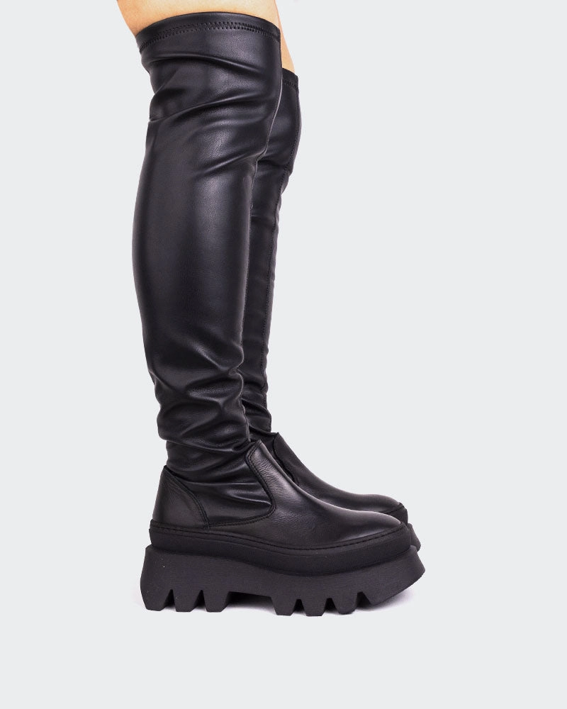 Traction Grip Moncton Black Stretch