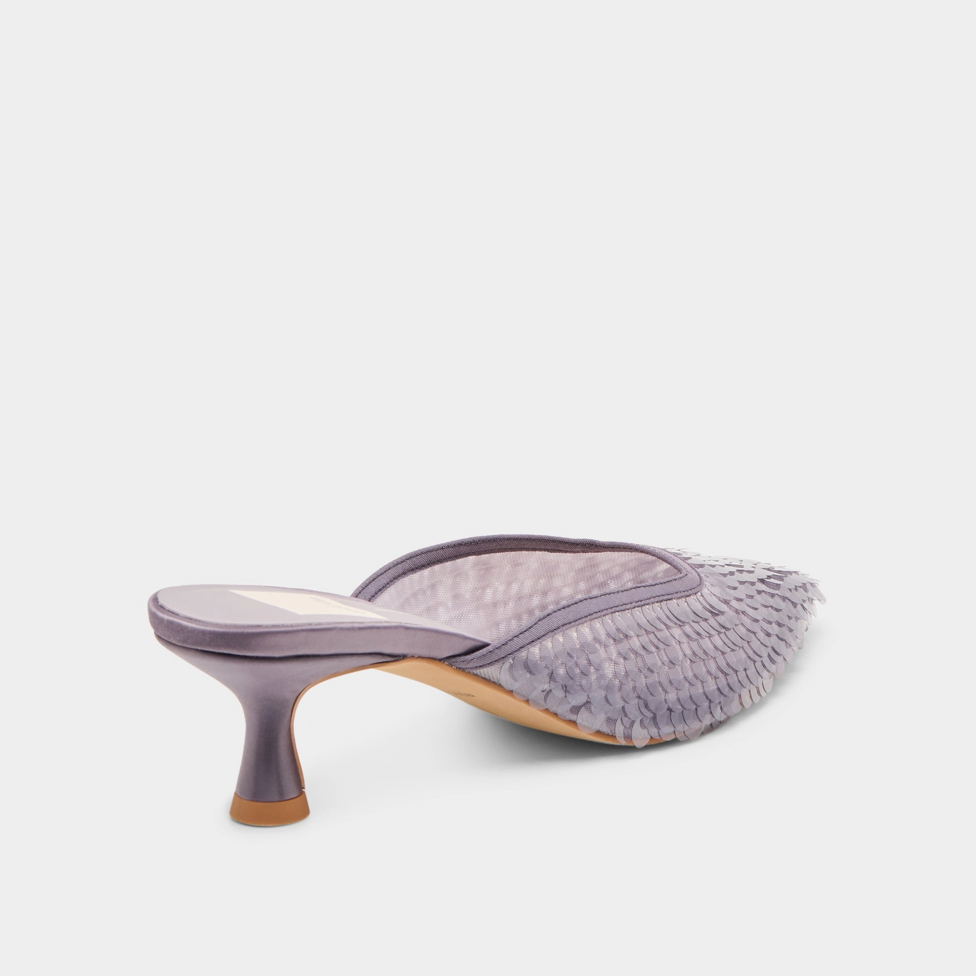 Energy Return Tech Durable Outsole CLEO SEQUIN HEELS SMOKE SEQUIN