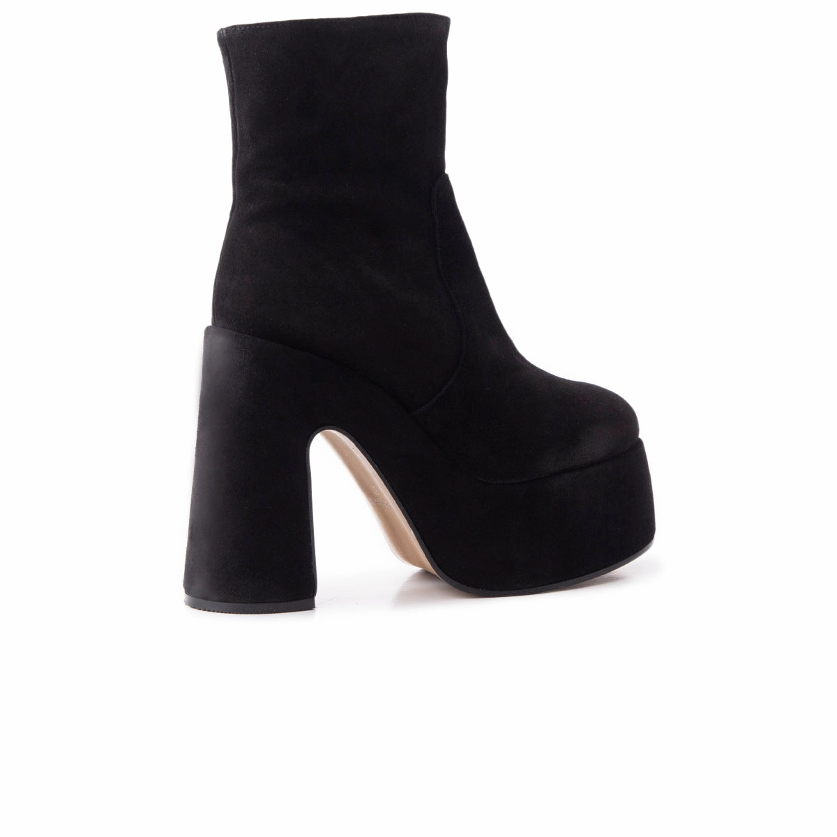 Comfortable Heel Counter All-Purpose Footwear Daze Black Suede