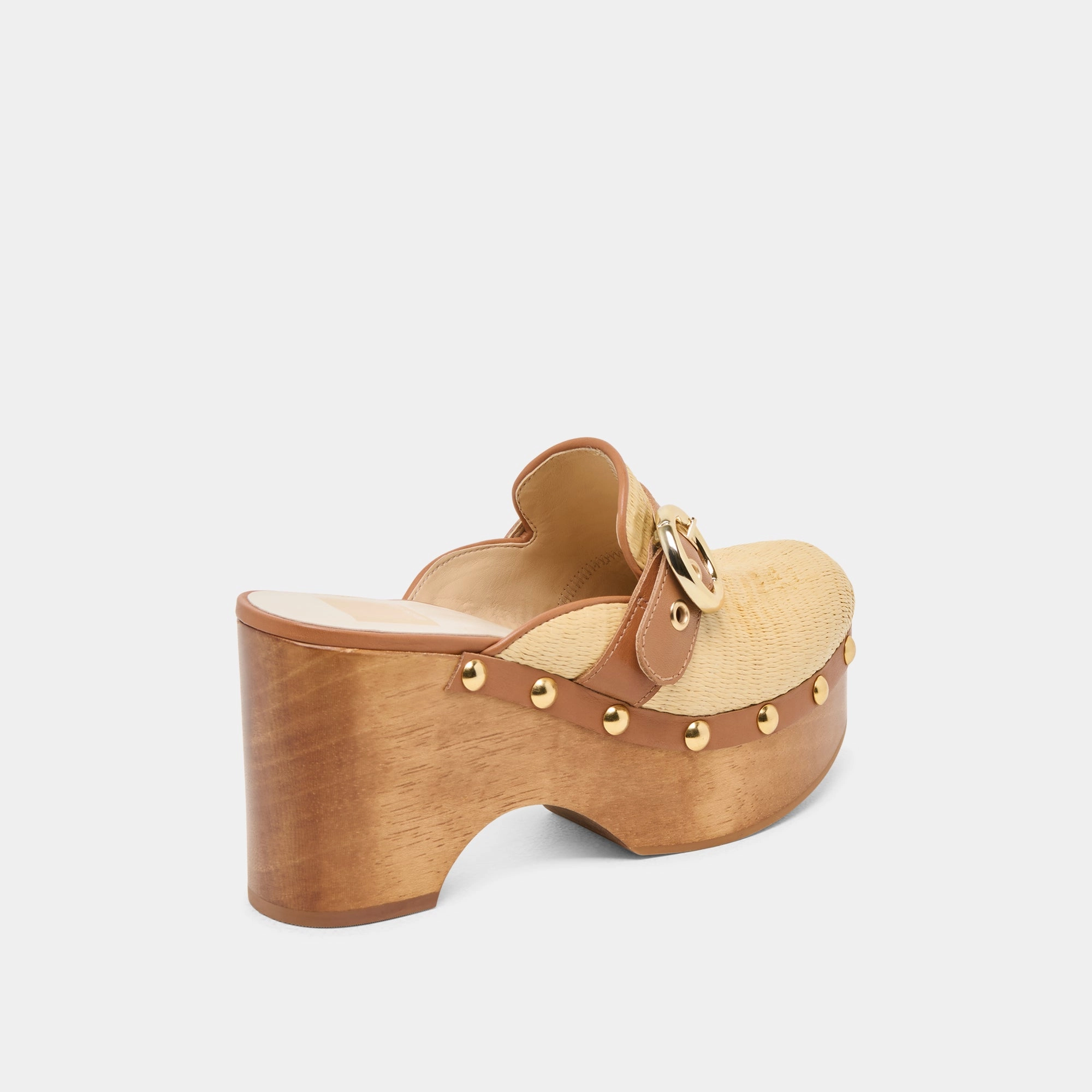 DEBRAH CLOGS LT NATURAL RAFFIA Casual flexibility