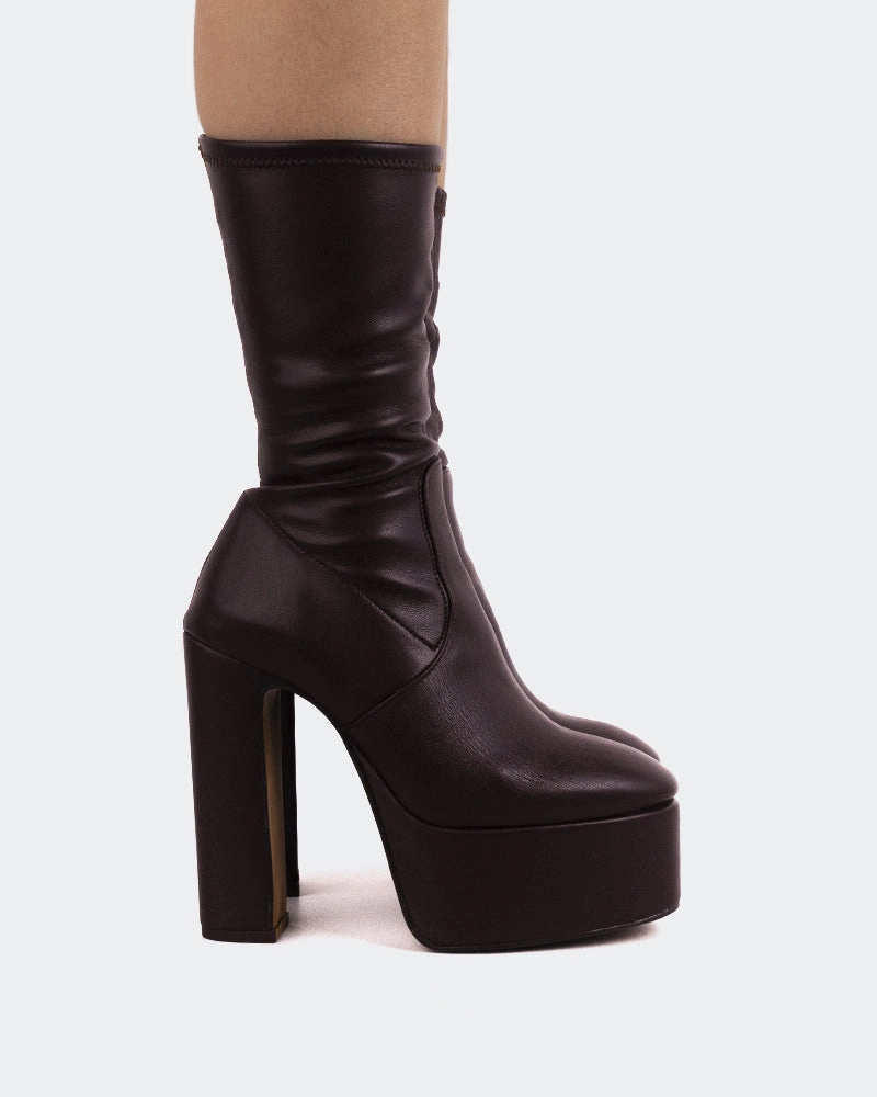 Comfort Lining Snowy Path Protective Finish Urban Commute Dixie Brown Stretch