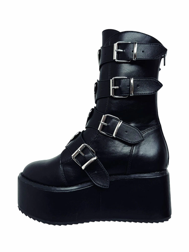 DOMINION WEB HEART - BLACK/SILVER Crisp Edge