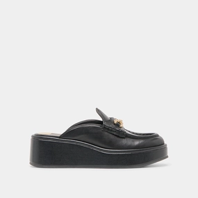 Streamlined ease DORREL LOAFERS BLACK LEATHER