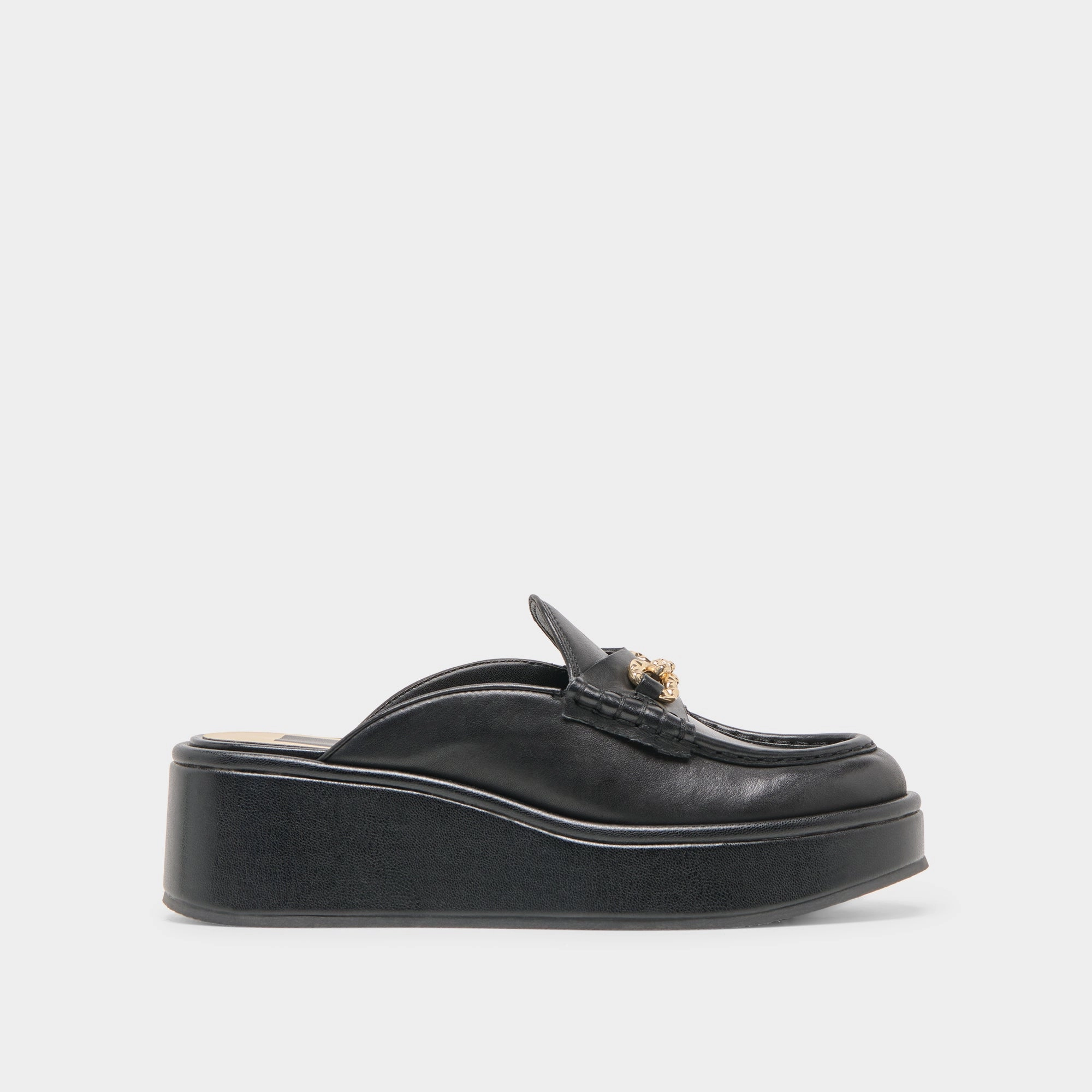 Streamlined ease DORREL LOAFERS BLACK LEATHER