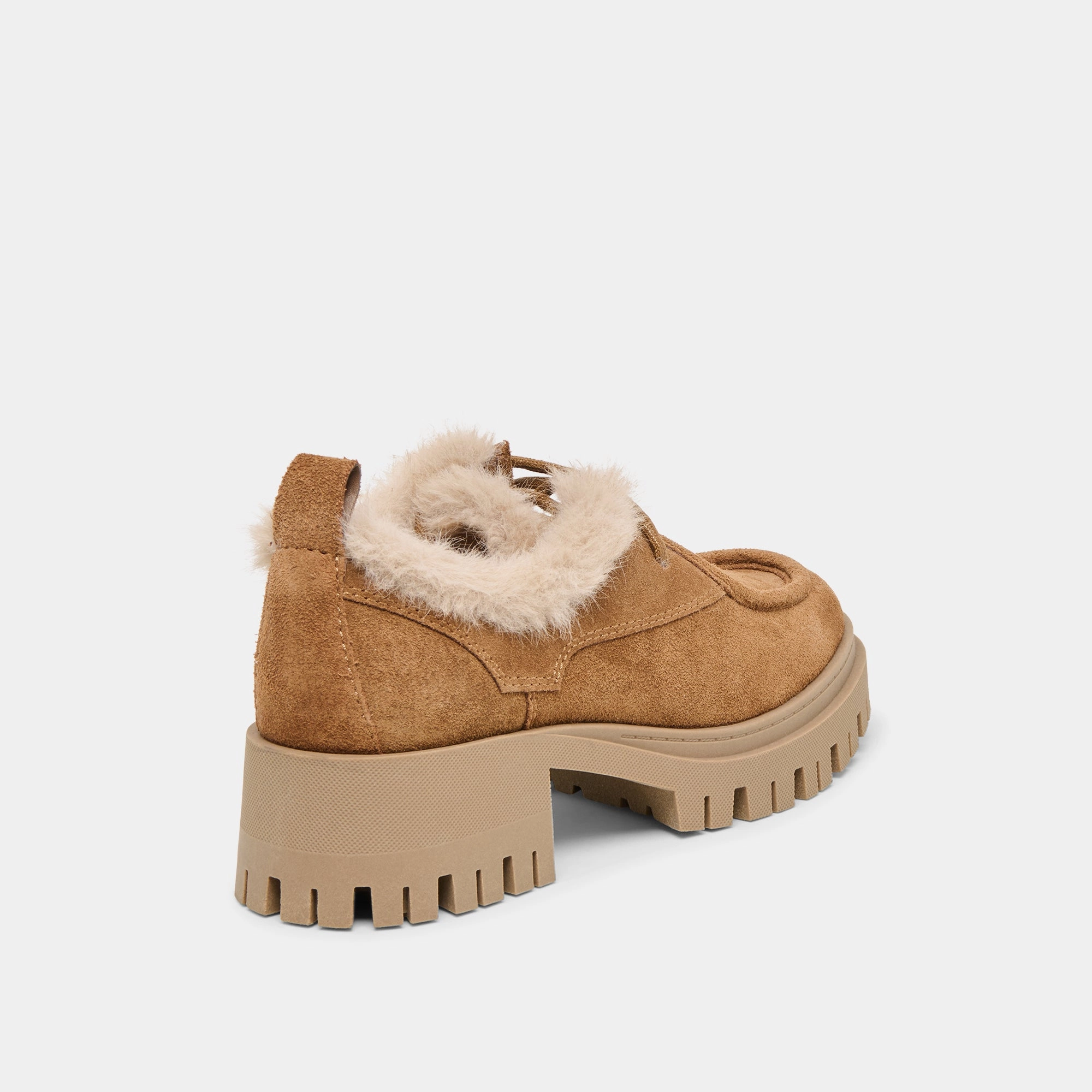 MILZA PLUSH LOAFERS LT BROWN SUEDE yoga enthusiasts - specific benefits