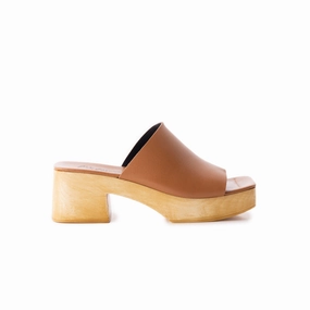 Delphine Tan Leather Smart Comfort