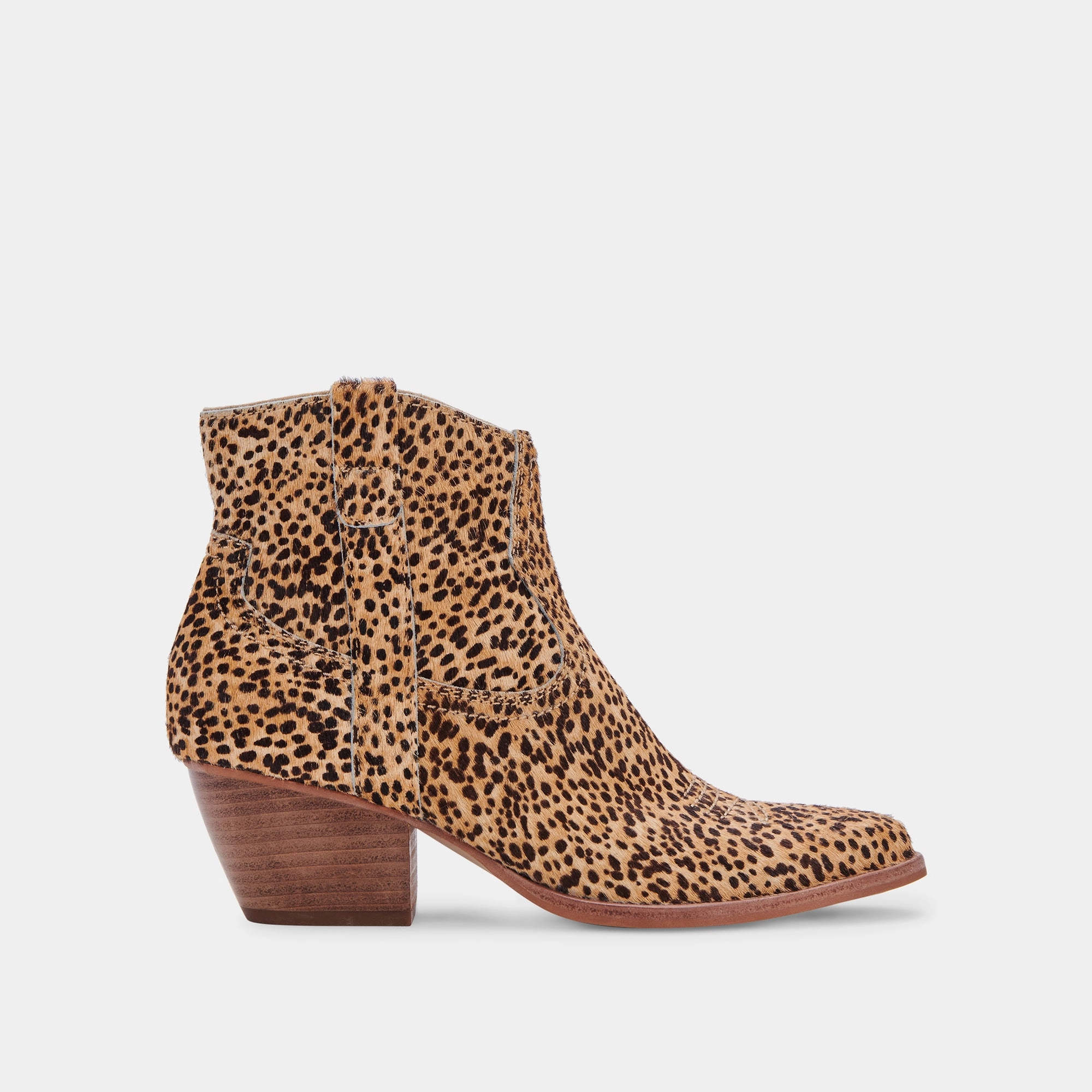 SILMA BOOTIES LEOPARD CALF HAIR energy-efficient Customer Favorite