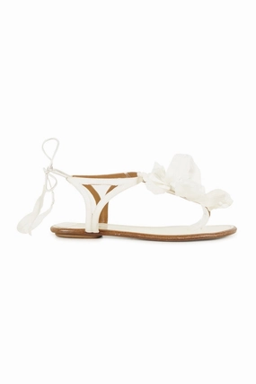 Environmentally Friendly Footbed [WS5251] Aquazzura | Flat sandals