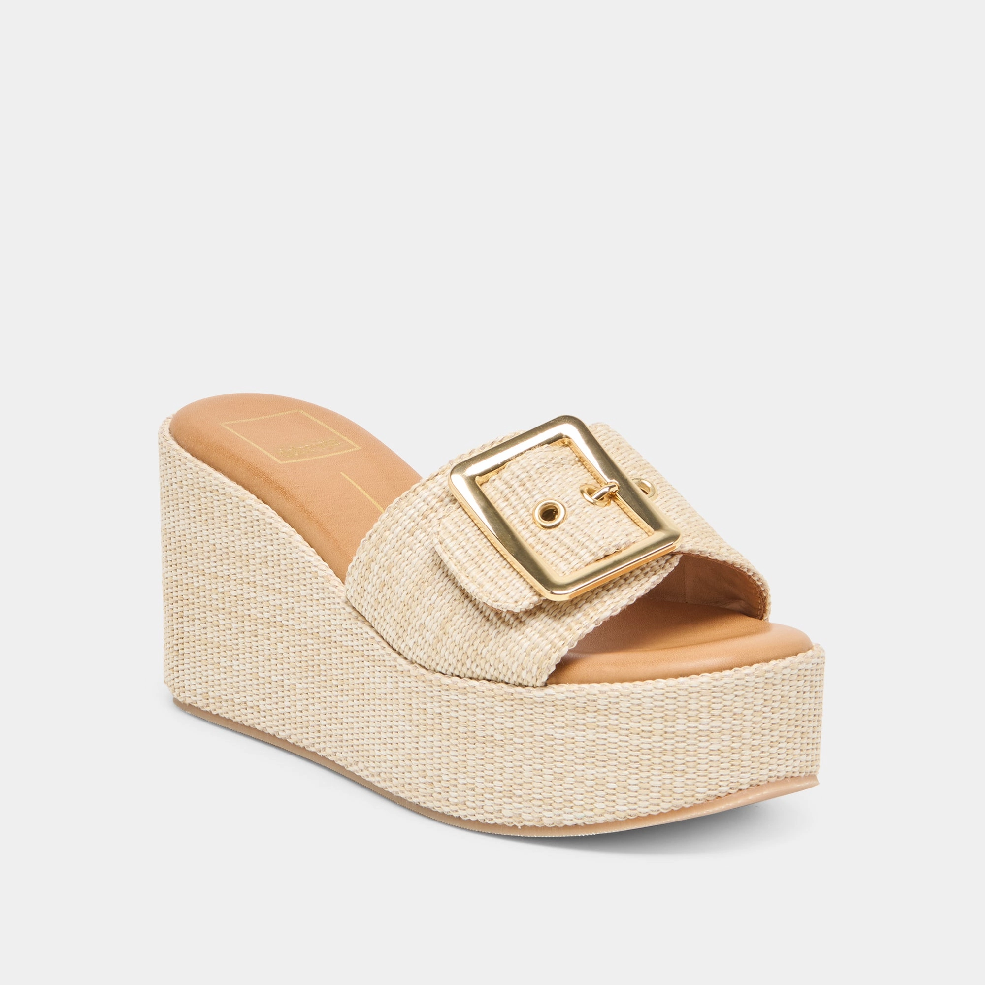 JILIAN WEDGES LT NATURAL RAFFIA kids' models