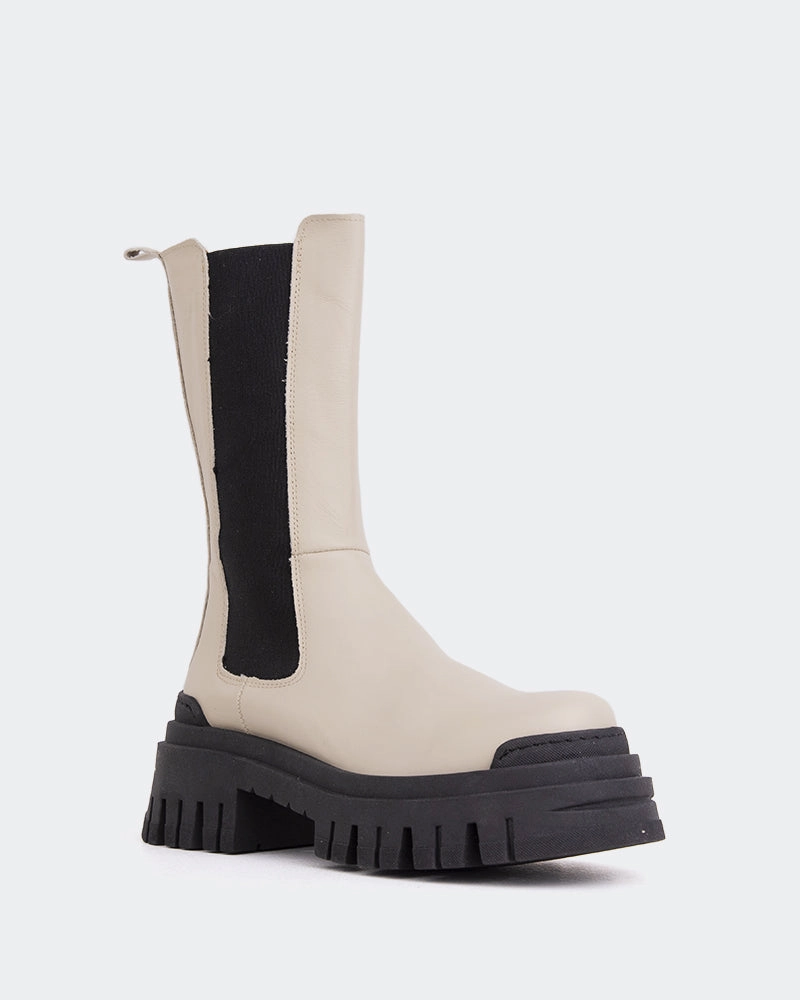 Quick Drying Cold Weather Commuter Edmonton Beige Leather