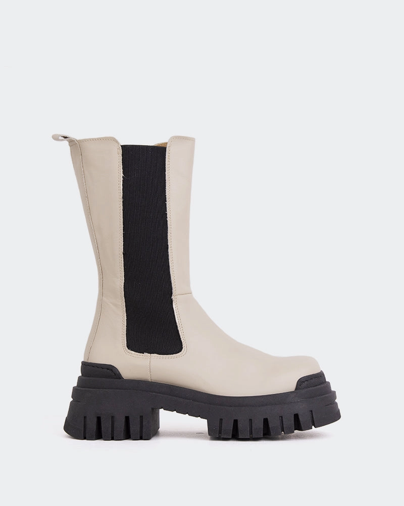 Edmonton Beige Leather Country Side Quick Drying Rainy Day Commuter