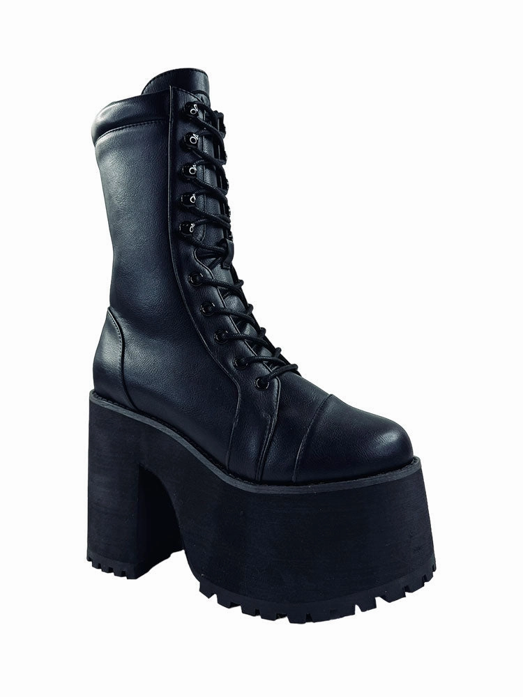 RAVEN - BLACK PU LEATHER Energy Return Technology