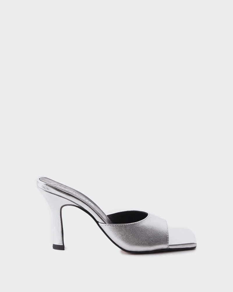 Casual flexibility Dress Shoes Elafonisi Silver Metal