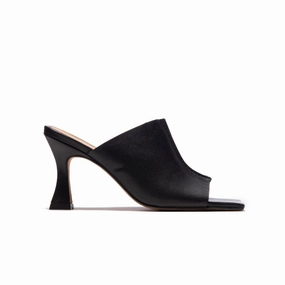 Composite Rocker Sole Maica Black Leather