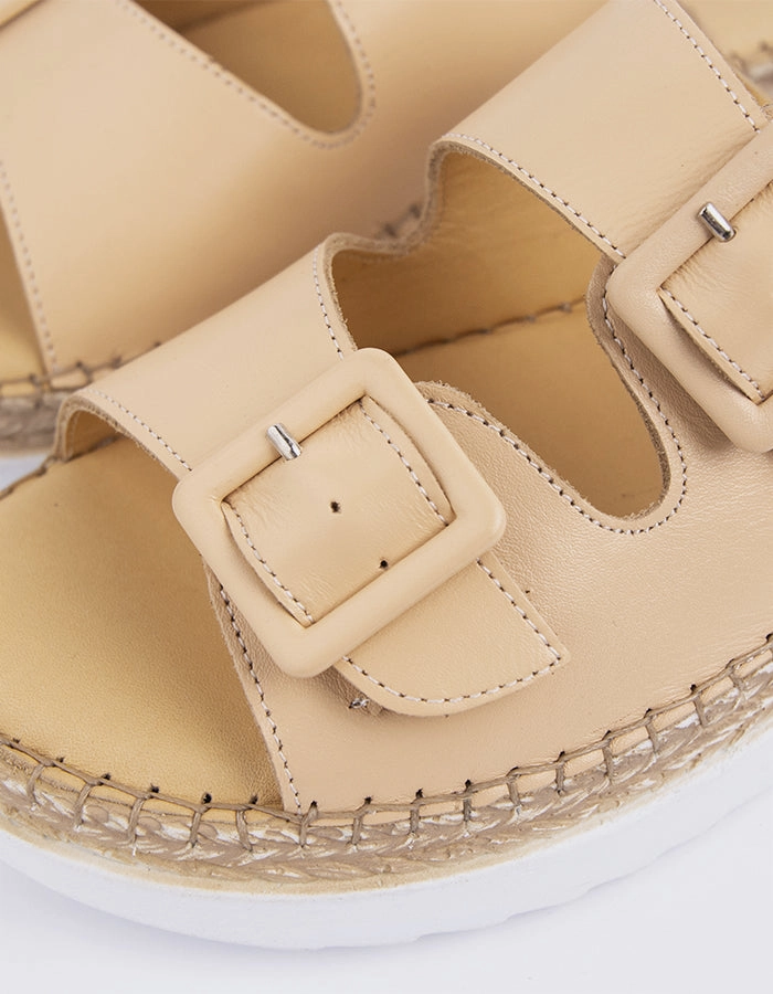 All-Day Stability Minimalist Fitzroy Nude Leather