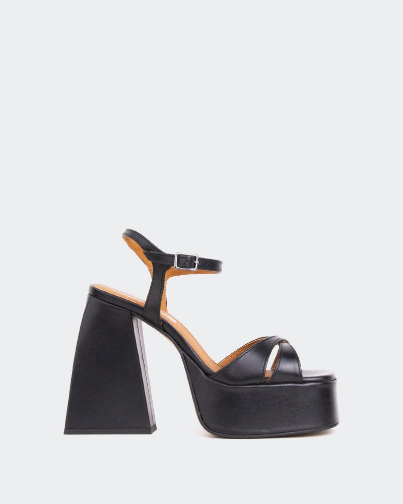 Simple Slip Endless Black Leather/Cuir Noir