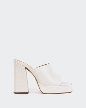 Snug Fit Adjustability Vendome Off White Leather