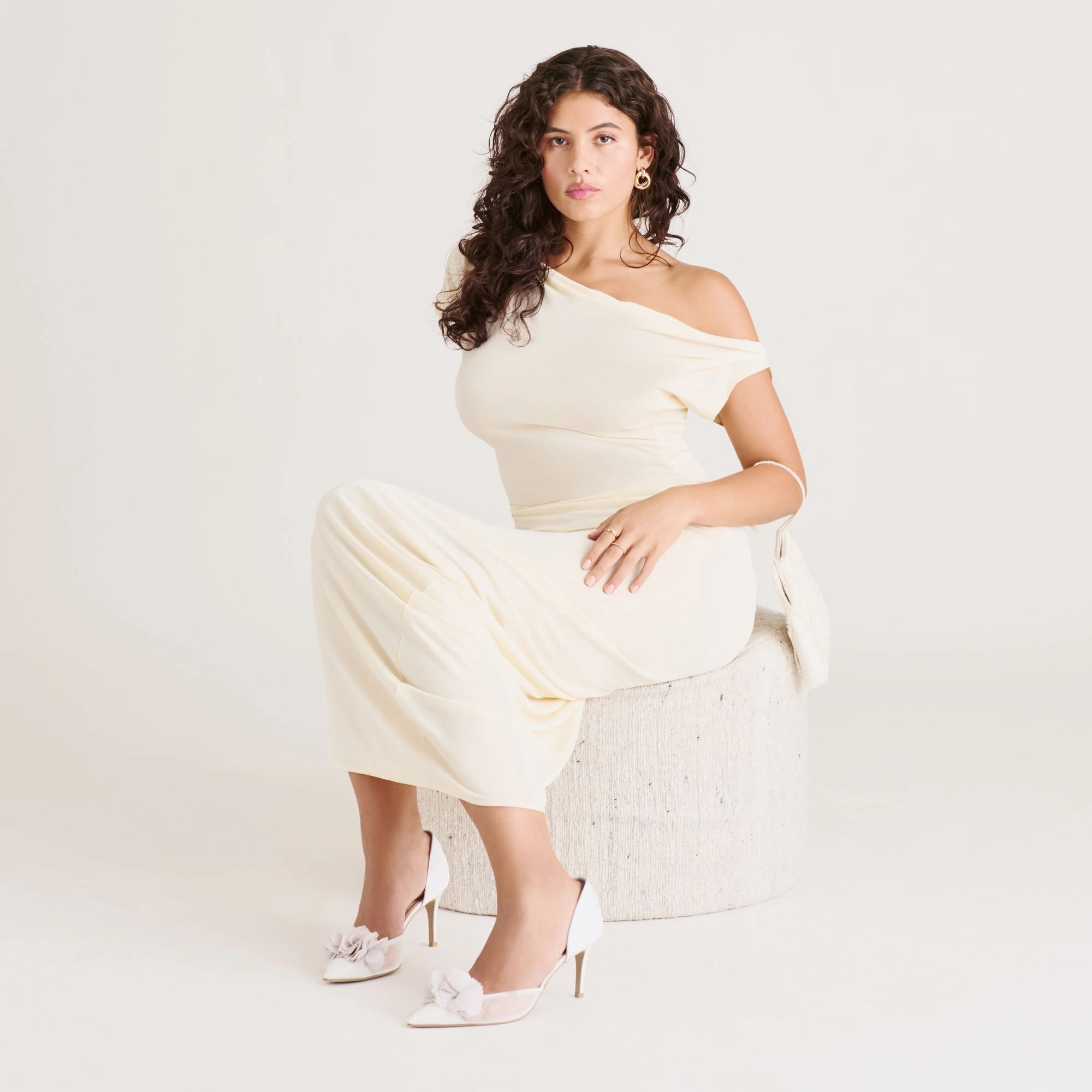 EVELIN HEELS WHITE MESH Odor Control Treatment