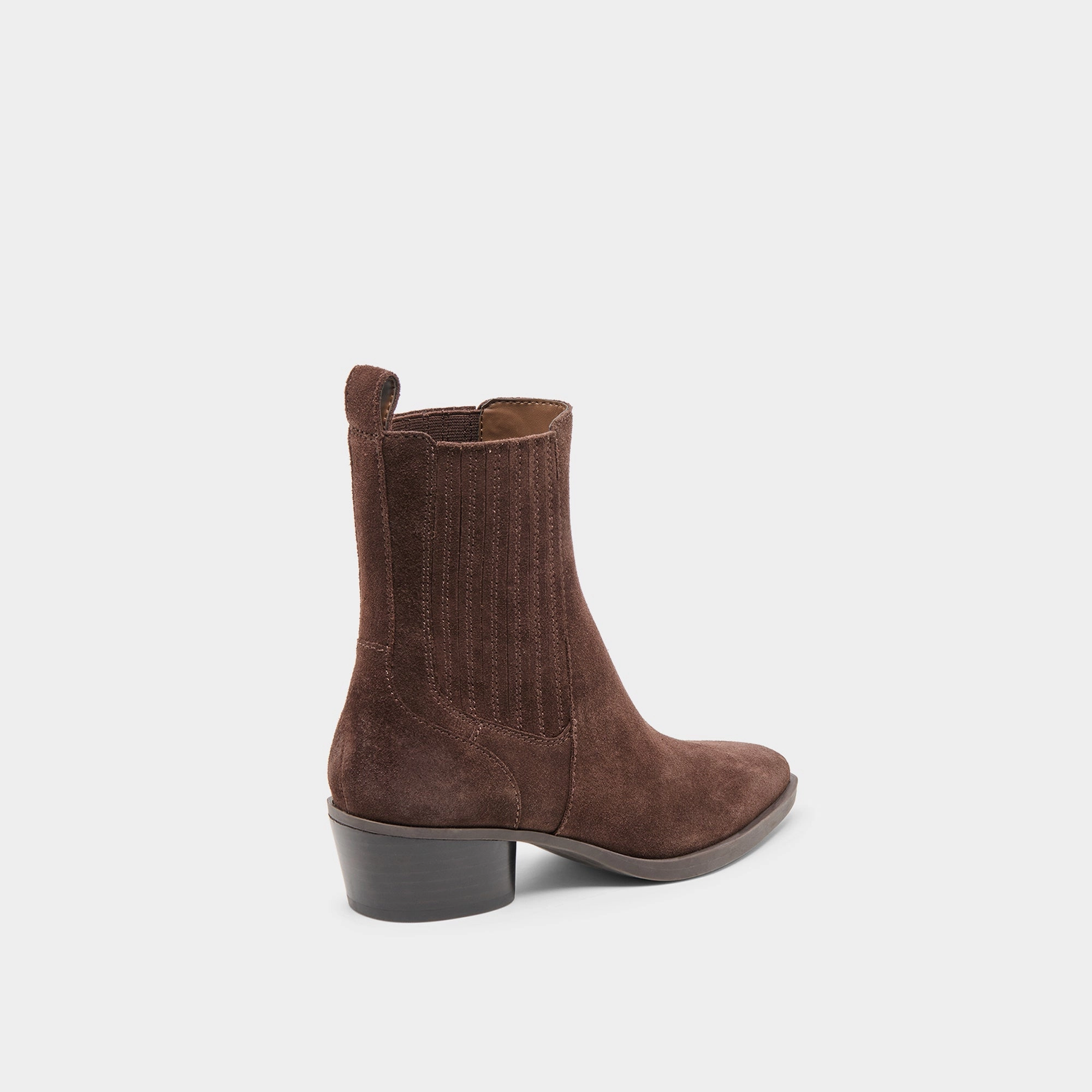 All-weather chic FAINT H2O BOOTIES DK BROWN SUEDE
