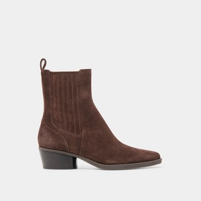 Glam shock absorption FAINT H2O BOOTIES DK BROWN SUEDE
