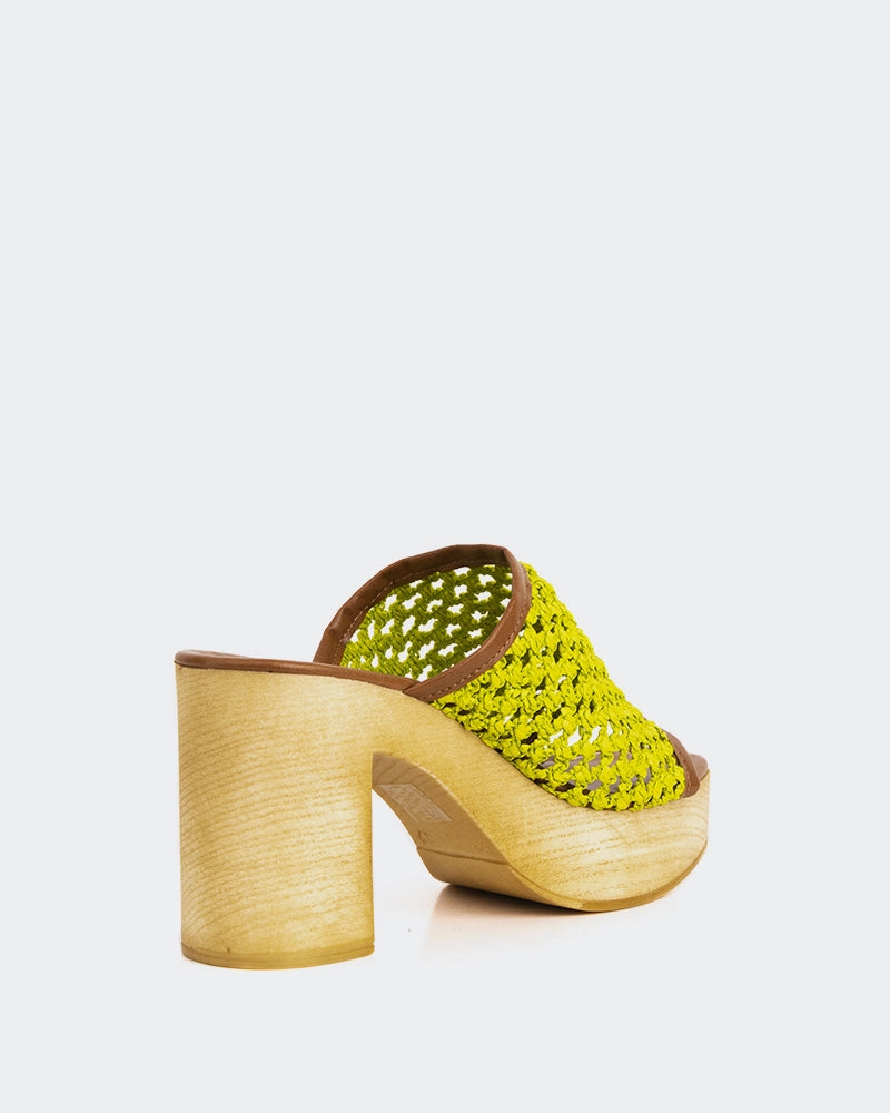 Anti Friction Lining Earth Hue Faustine Lime Rafia