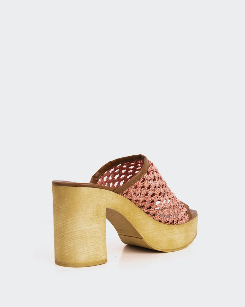 Light Tread Faustine Pink Rafia