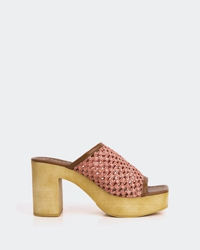 Skin Breath Hypoallergenic Inner Lining Faustine Pink Rafia