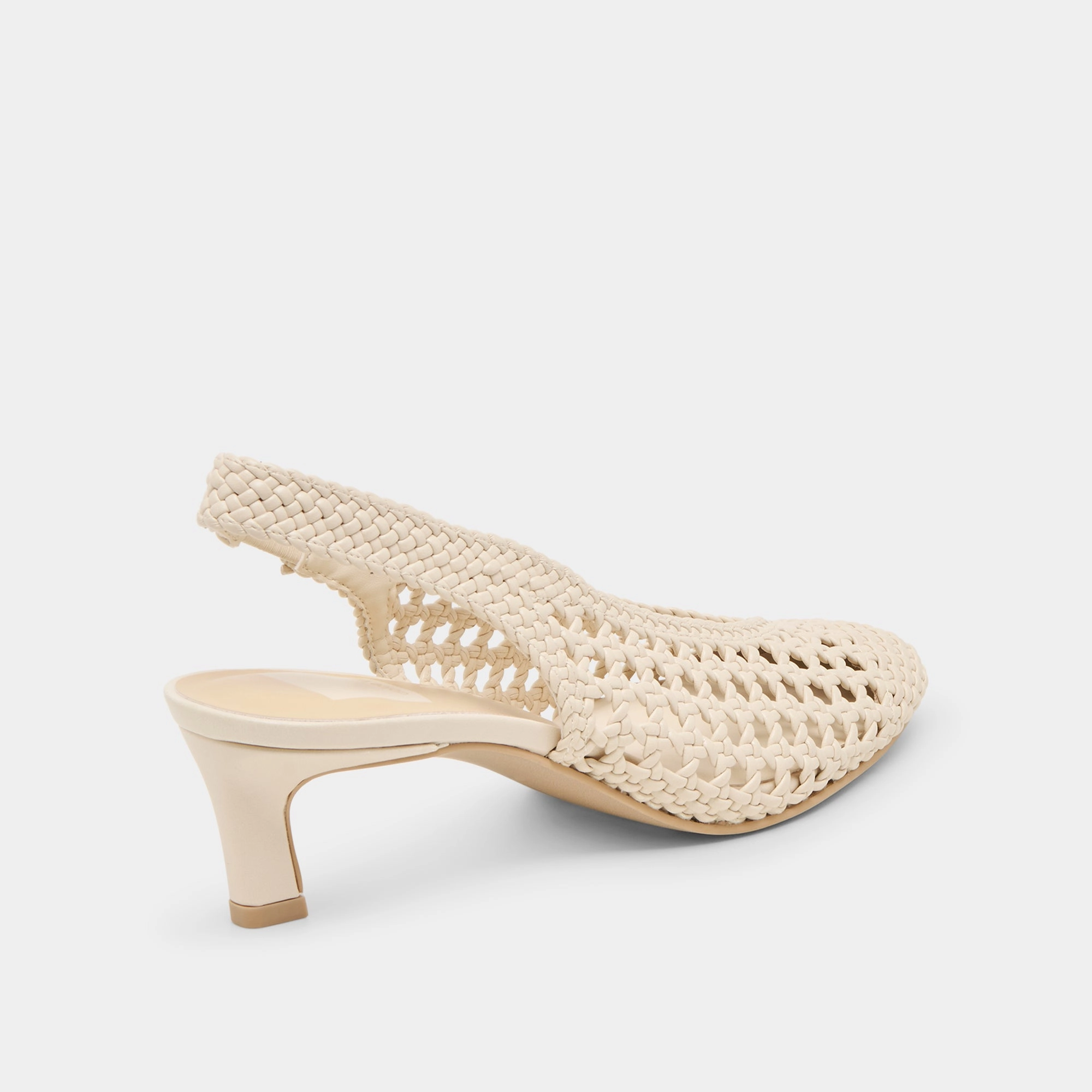 temperature regulation FAWNE HEELS CREME WOVEN STELLA