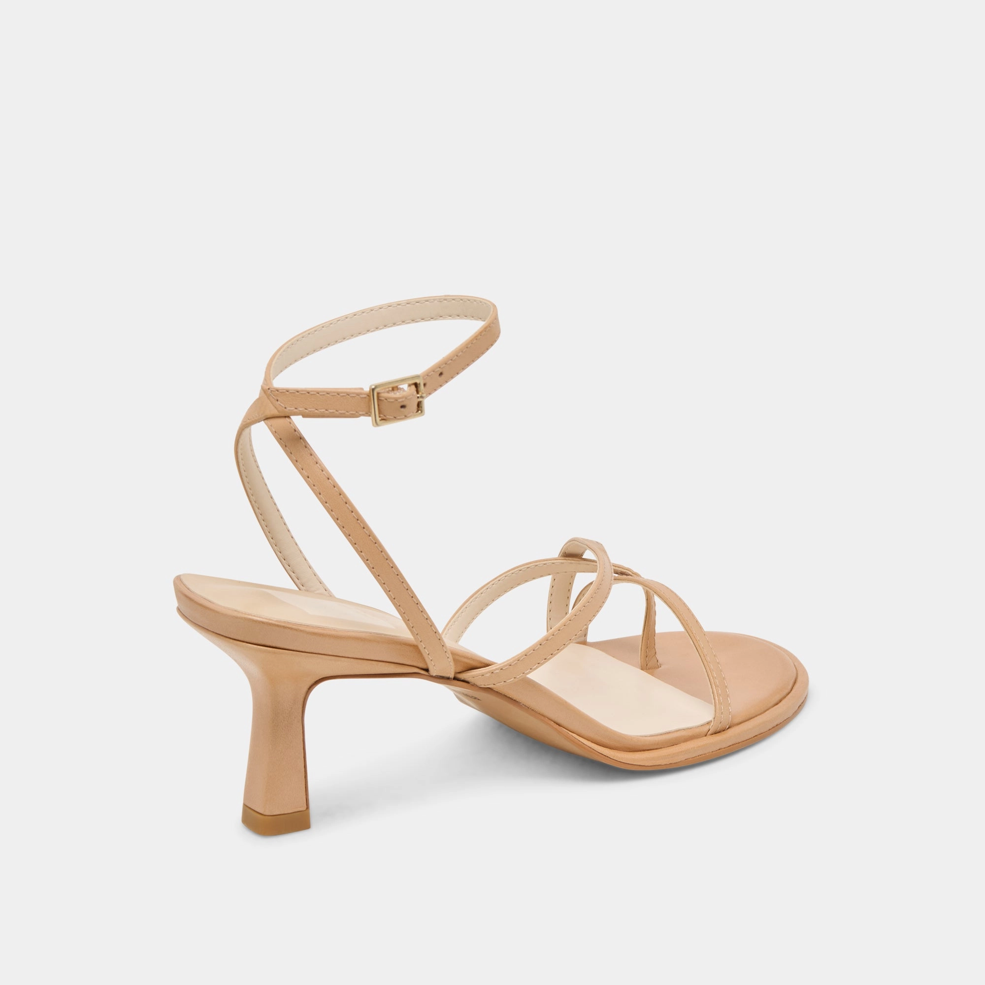 MORAH WIDE HEELS CAFE LEATHER breathability - level