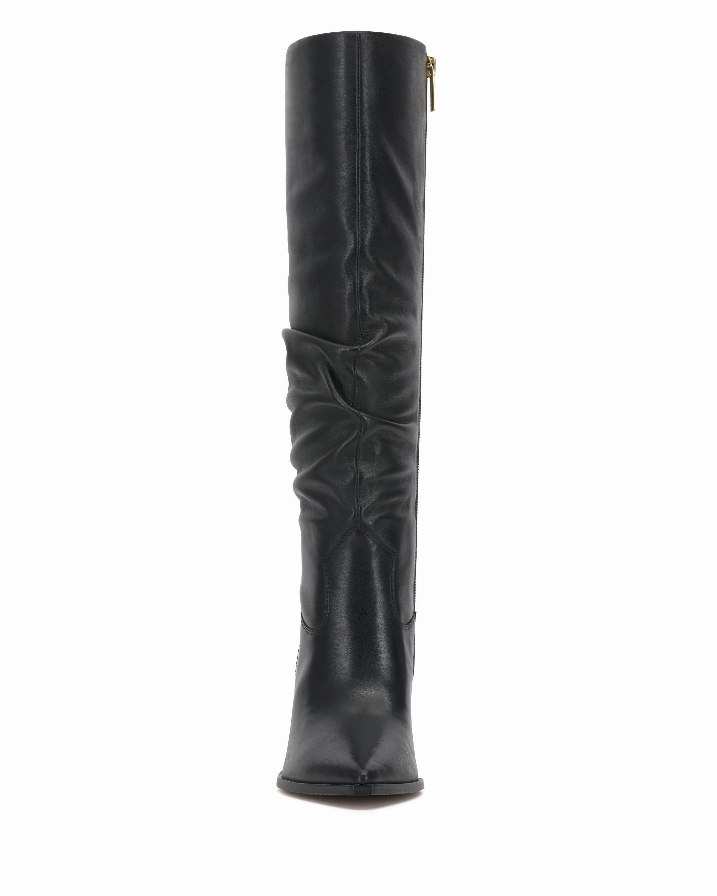machine washable material Kindre Wide Calf Slouchy Knee High Boot