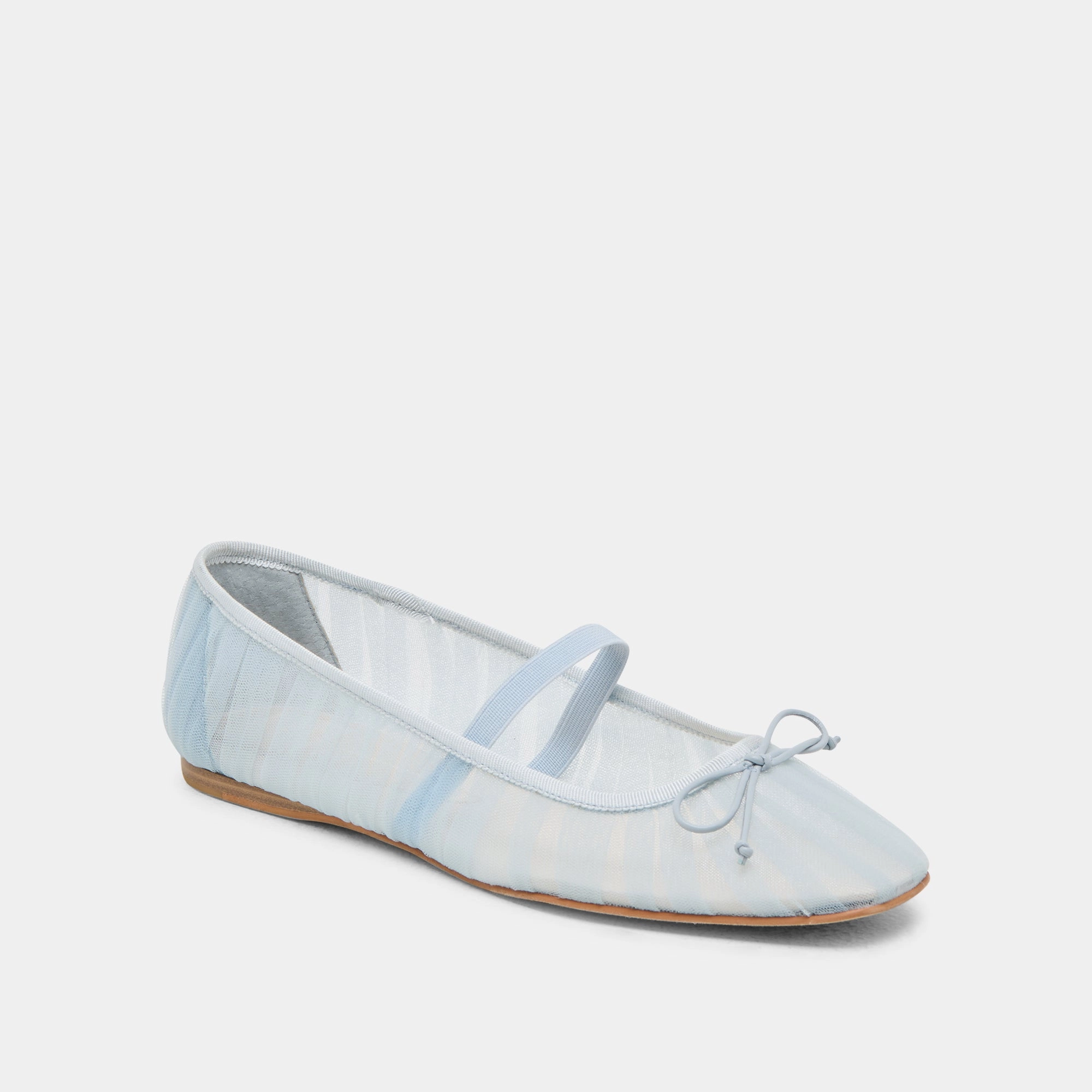 needed RAEVEN BALLET FLATS LIGHT BLUE TULLE