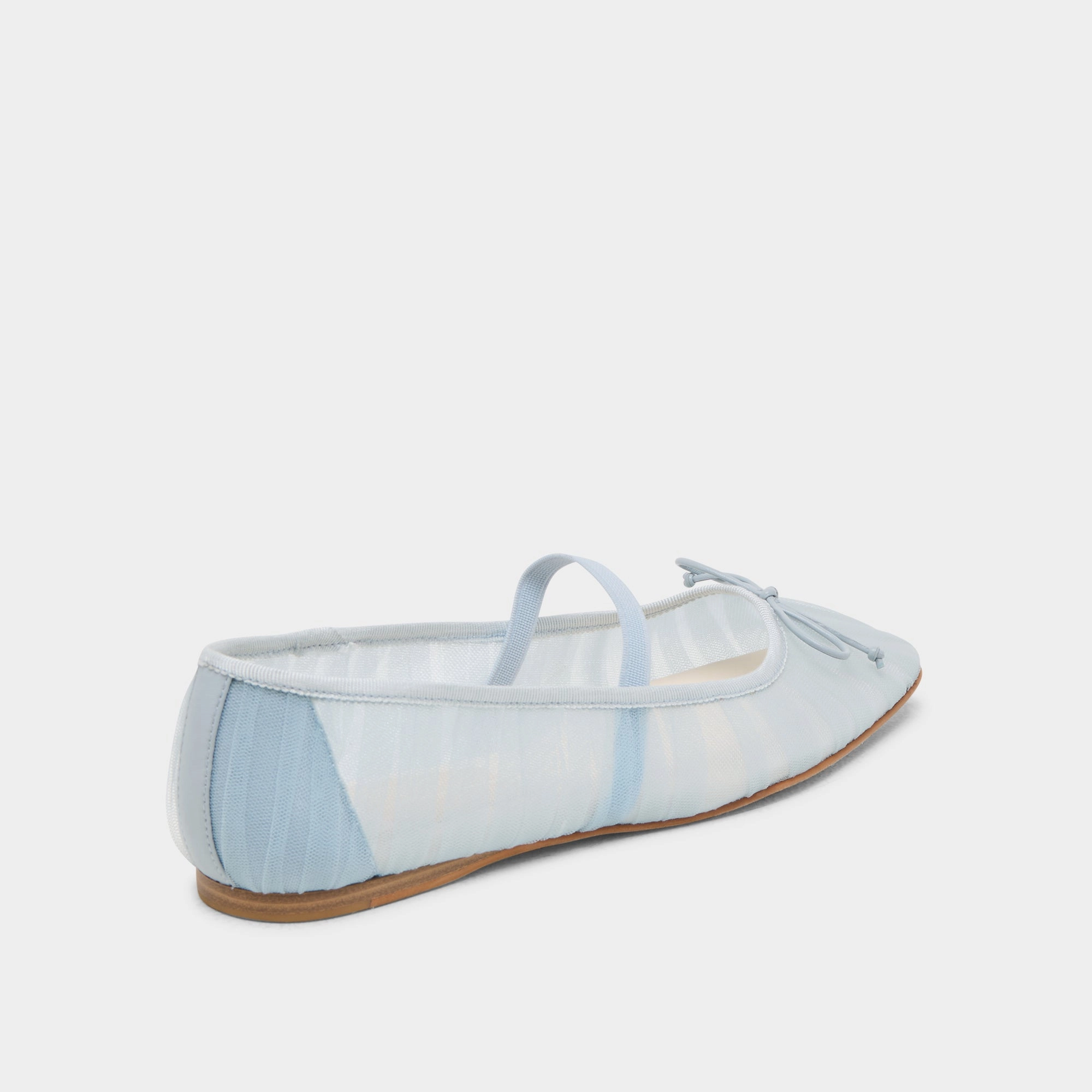 RAEVEN BALLET FLATS LIGHT BLUE TULLE softest