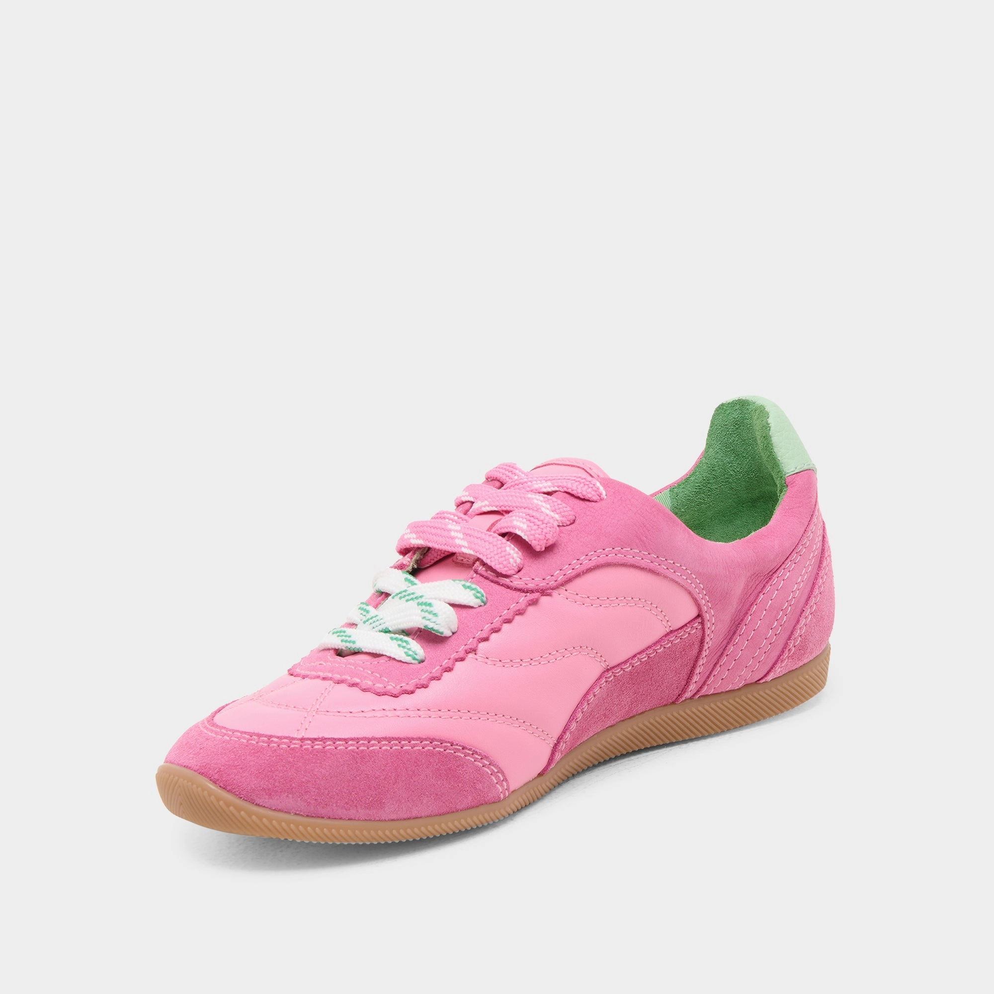LAINI SNEAKERS PINK MULTI LEATHER wide - fitting