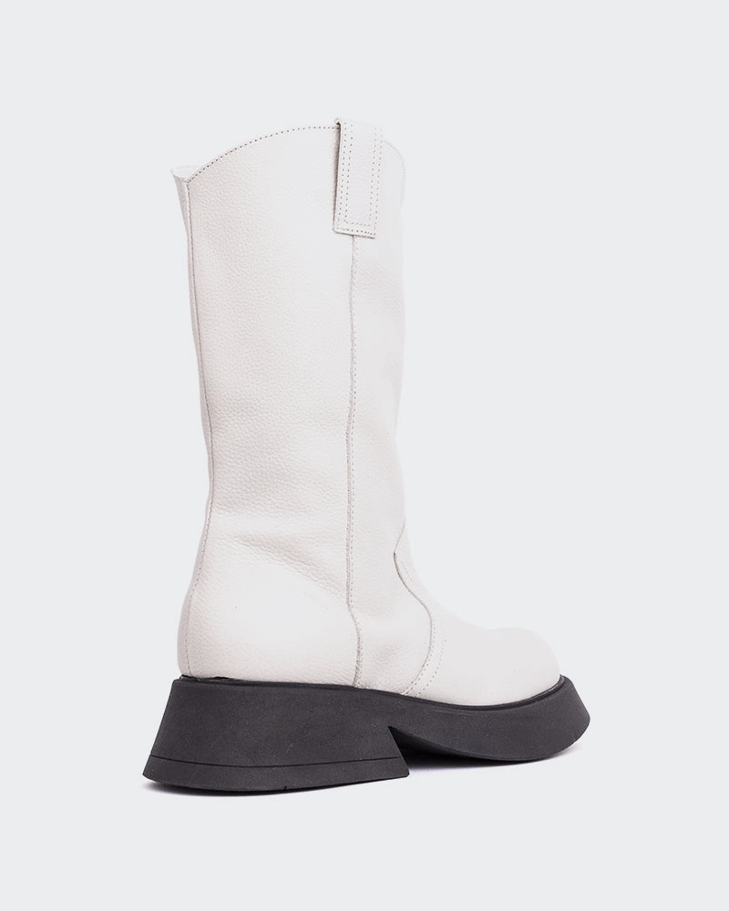 Storm Proof Gaulle Off White Leather