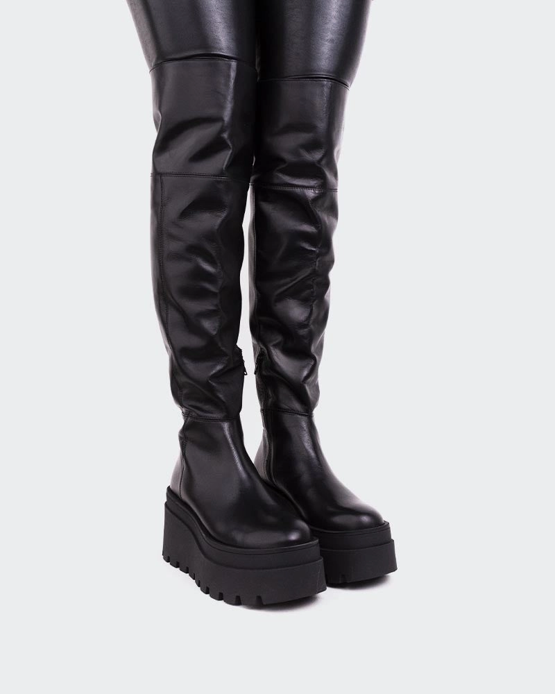 Construction Fit Walk Easy Koulutie Black Stretch